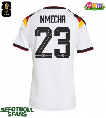 Tyskland Felix Nmecha #23 Hemmatröja Kvinnor VM 2026 Kortärmad